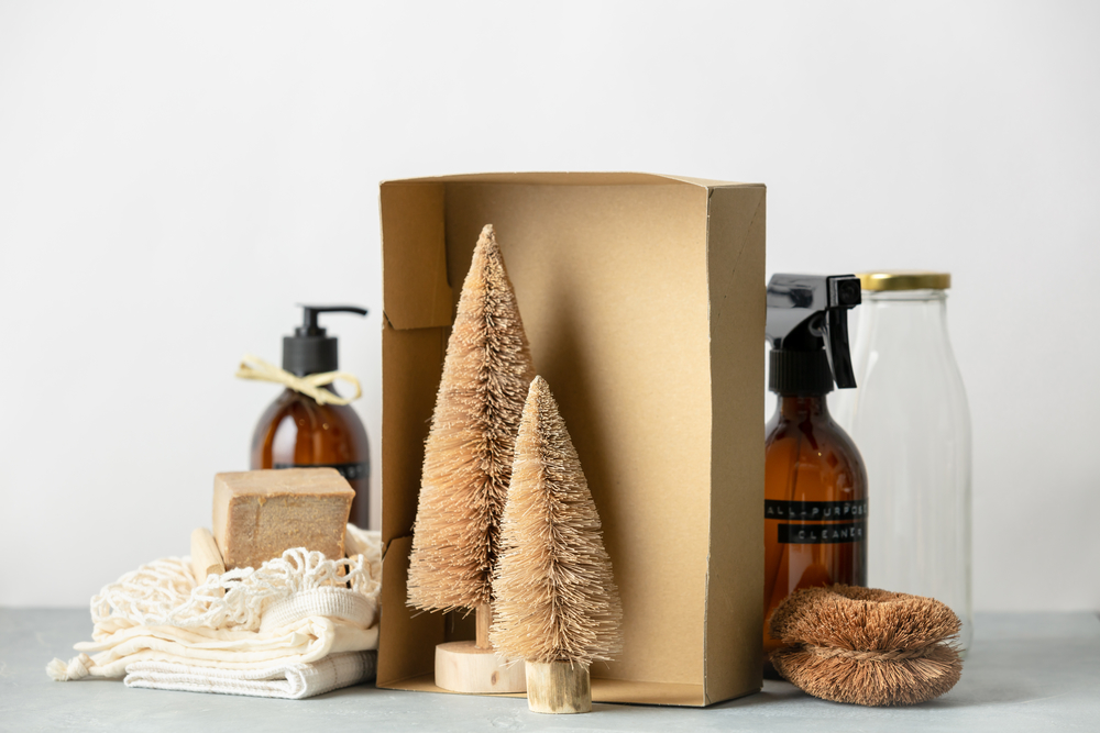 盒裝椰子纖維圣誕樹 零浪費(fèi)美容、身體護(hù)理與家居清潔新選擇
